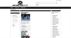 Desktop Screenshot of motorcyclesites.net